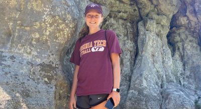 As the daughter of two Hokies, Libbie Staton is a legacy Hokie who loves Virginia Tech and the natural settings of the New River Valley. 